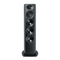 F346 - Black - 3-Way Triple 6.5-Inch (165mm) Floorstanding Loudspeaker - Front